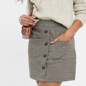 ASOS mini skirt with pocket details